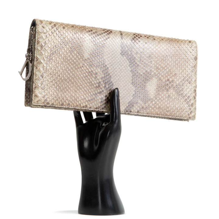 DIOR Python Clutch - Green OUTLET FINAL SALE