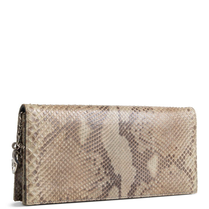 DIOR Python Clutch - Green OUTLET FINAL SALE