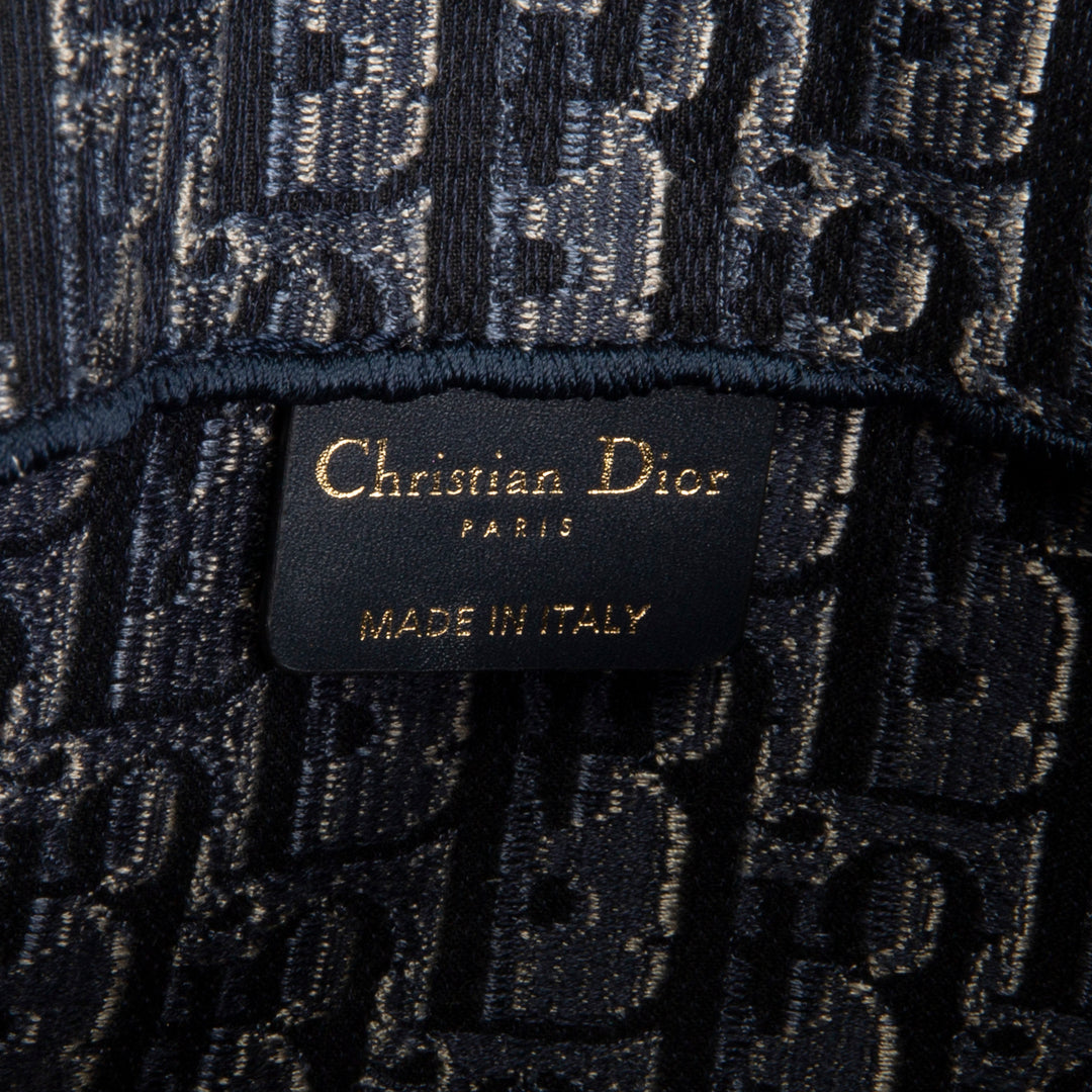 DIOR Velvet Oblique Saddle Belt Bag
