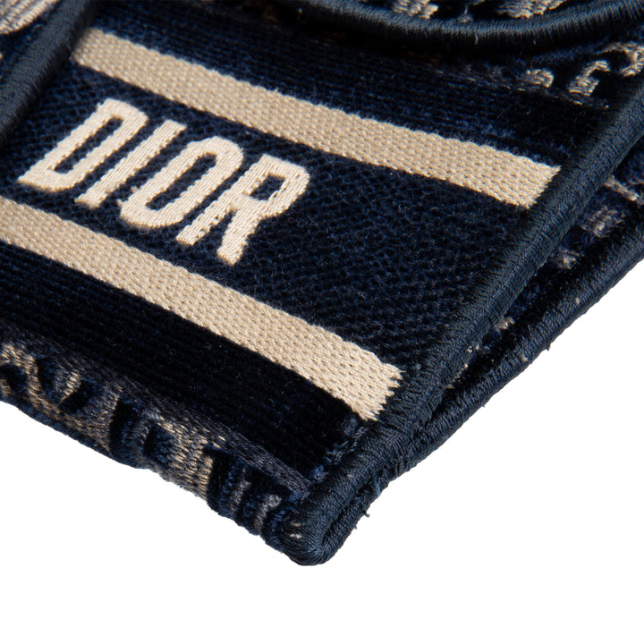 DIOR Velvet Oblique Saddle Belt Bag