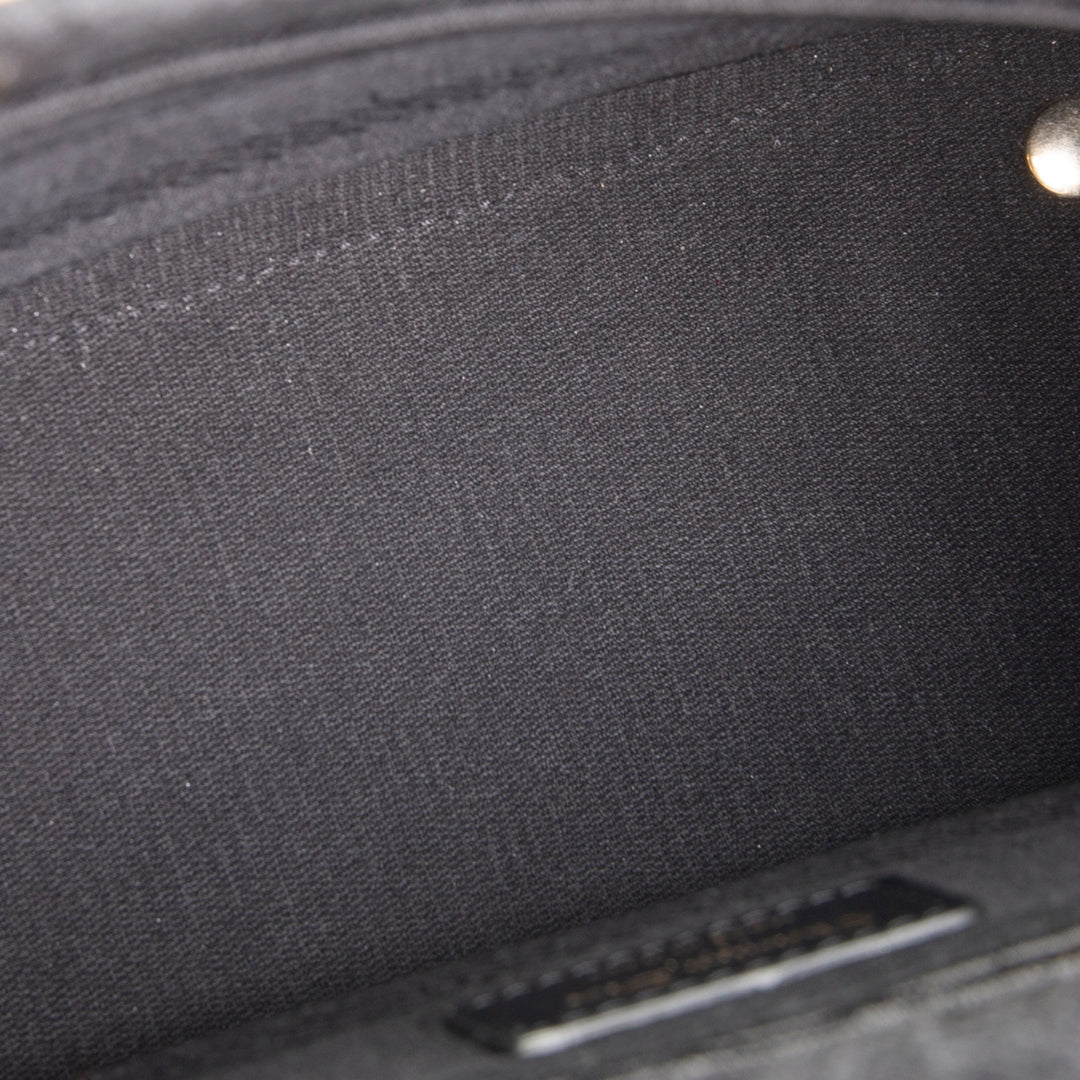 DIOR D-Lite Black Macrame Medium