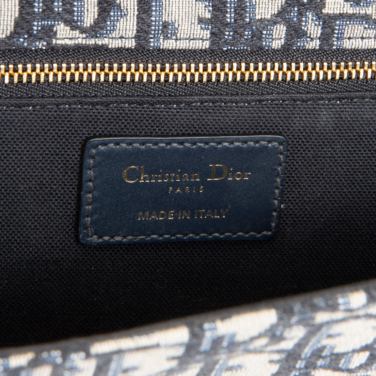 DIOR 30 Montaigne Chain Flap Oblique Jacquard