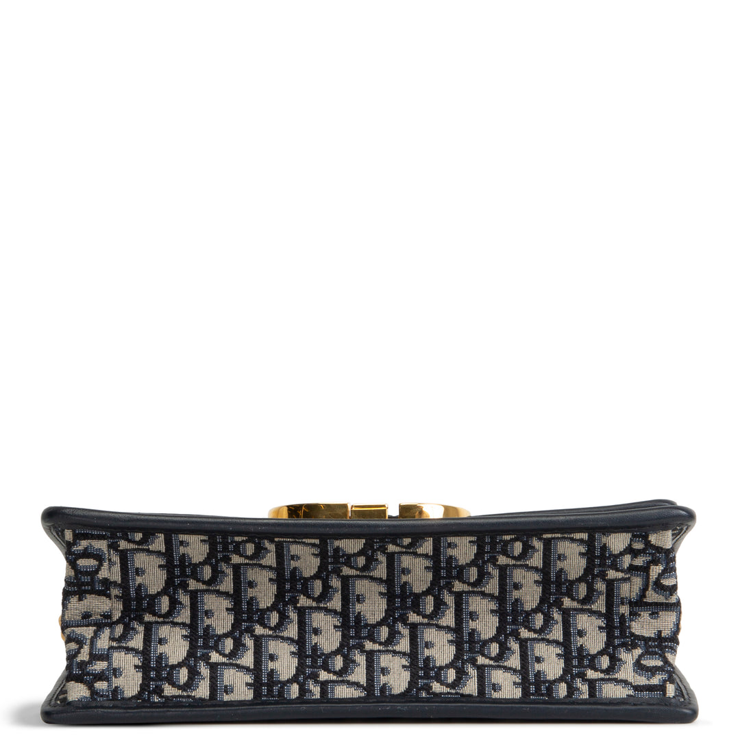 DIOR 30 Montaigne Chain Flap Oblique Jacquard