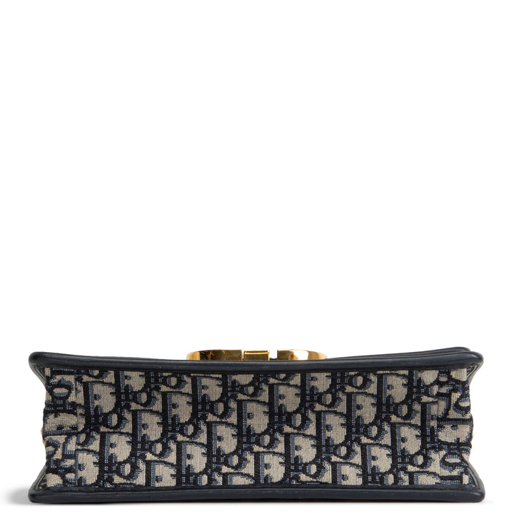 DIOR 30 Montaigne Chain Flap Oblique Jacquard