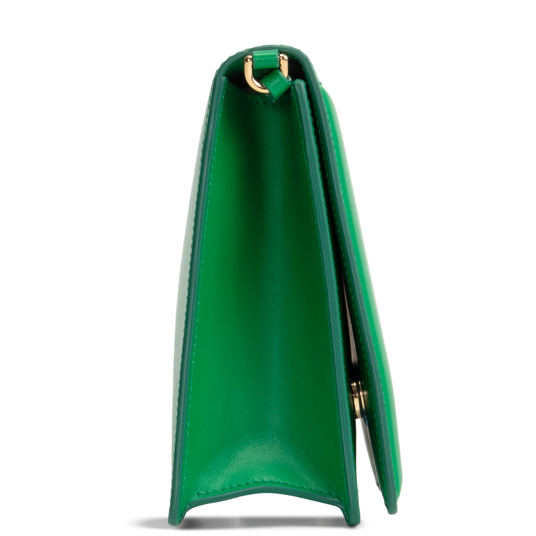 DOLCE & GABBANA D&G Logo Leather Crossbody