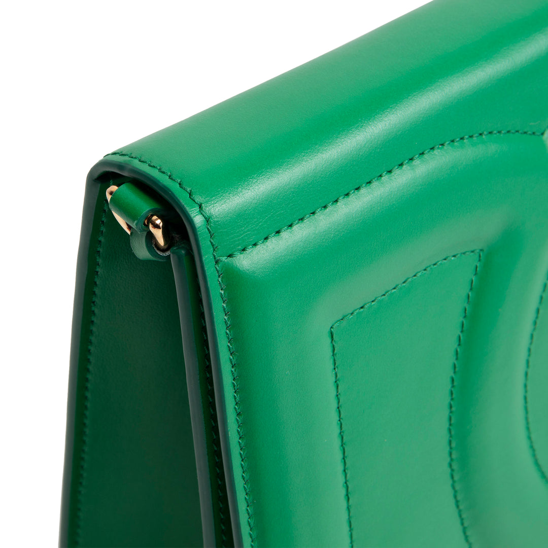 DOLCE & GABBANA D&G Logo Leather Crossbody