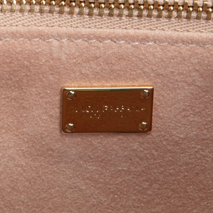 DOLCE & GABBANA D&G Logo Leather Crossbody