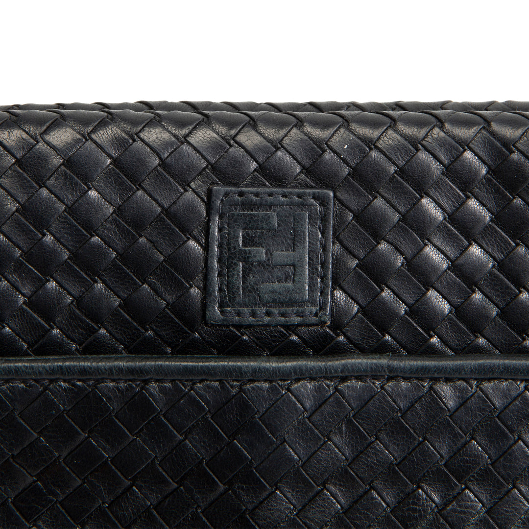 FENDI Woven Crossbody OUTLET FINAL SALE
