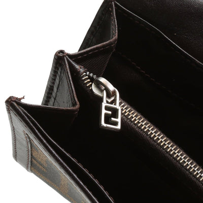 FENDI Zucca Contential Wallet OUTLET FINAL SALE