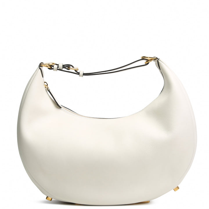 FENDI Fendigraphy Small Hobo - White