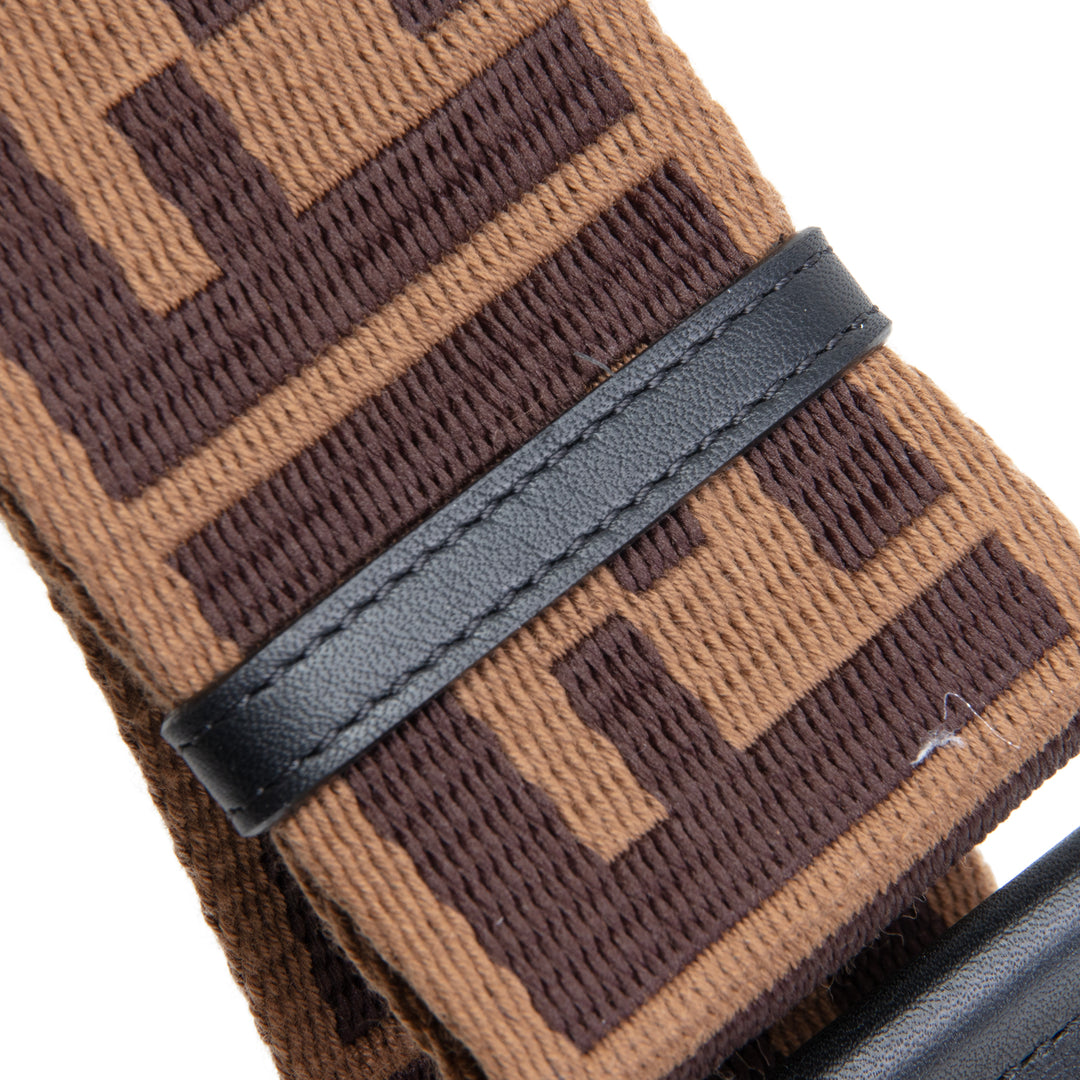 FENDI Zucca 'Strap You' Shoulder Strap - Brown