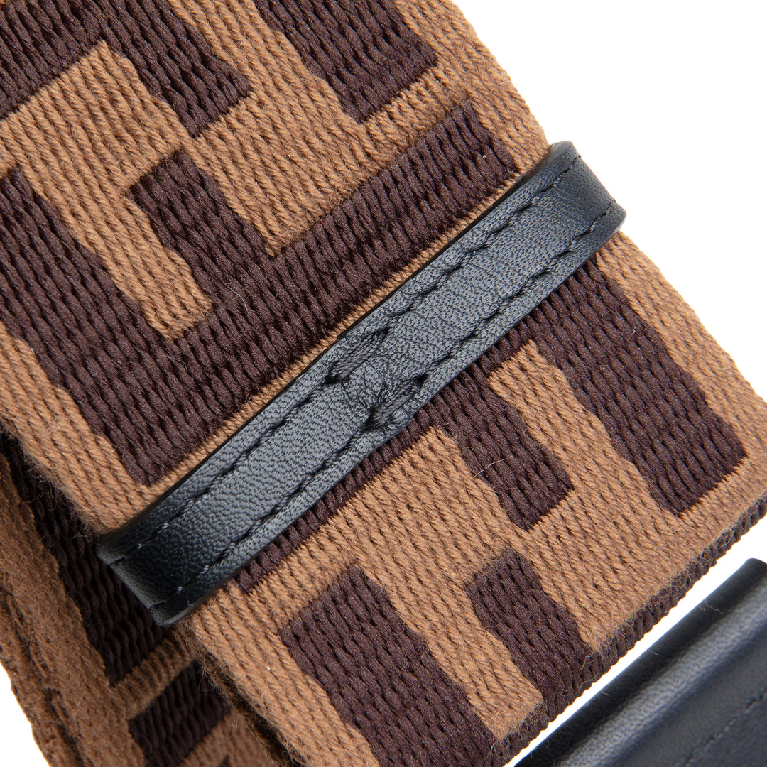 FENDI Zucca 'Strap You' Shoulder Strap - Brown