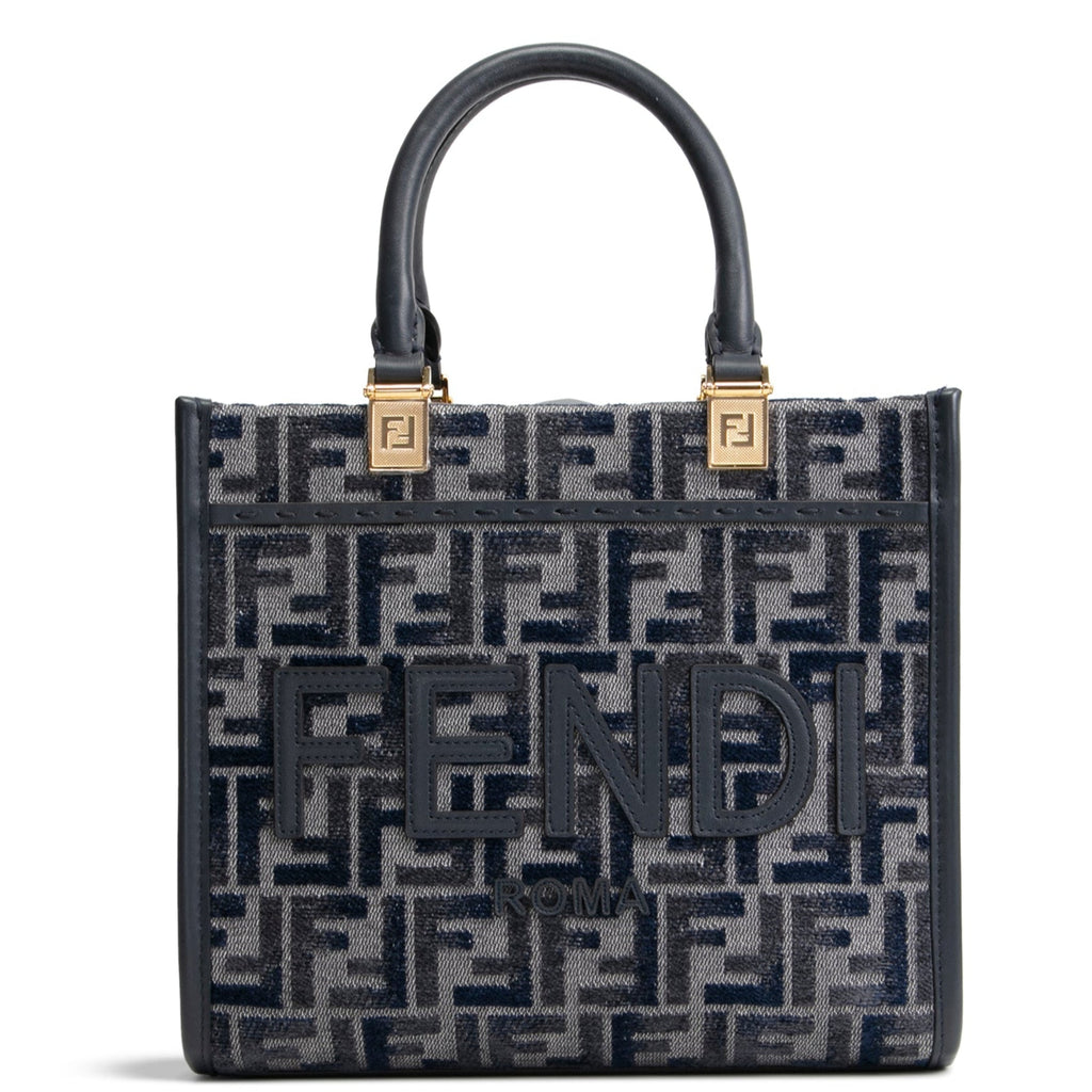 【関税＆送料込み】Fendi Sunshine Small Ff Jacquard Bags Fendi Sunshine Small Fabric Brown | Fendi