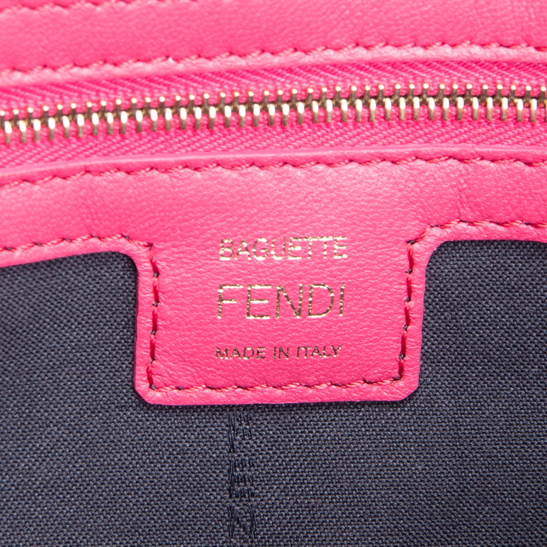 FENDI Zucca FF Baguette - Nappa 1974 Embossed