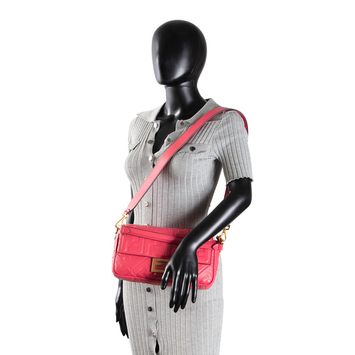 FENDI Zucca FF Baguette - Nappa 1974 Embossed