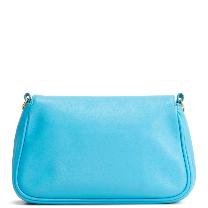 Fendi Leather Fendista Pochette Chain Crossbody