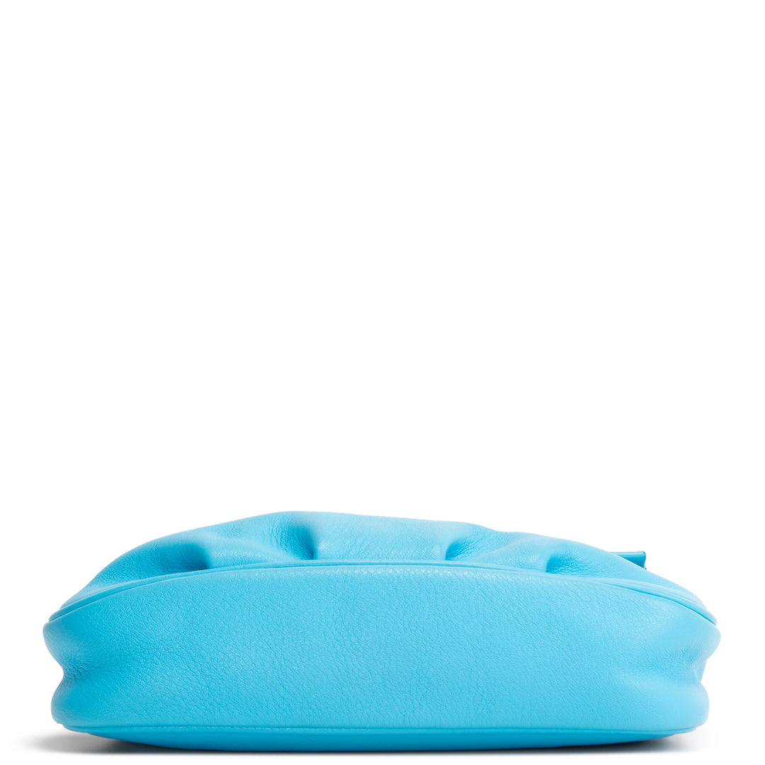 Fendi Leather Fendista Pochette Chain Crossbody