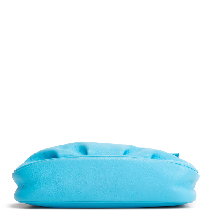 Fendi Leather Fendista Pochette Chain Crossbody