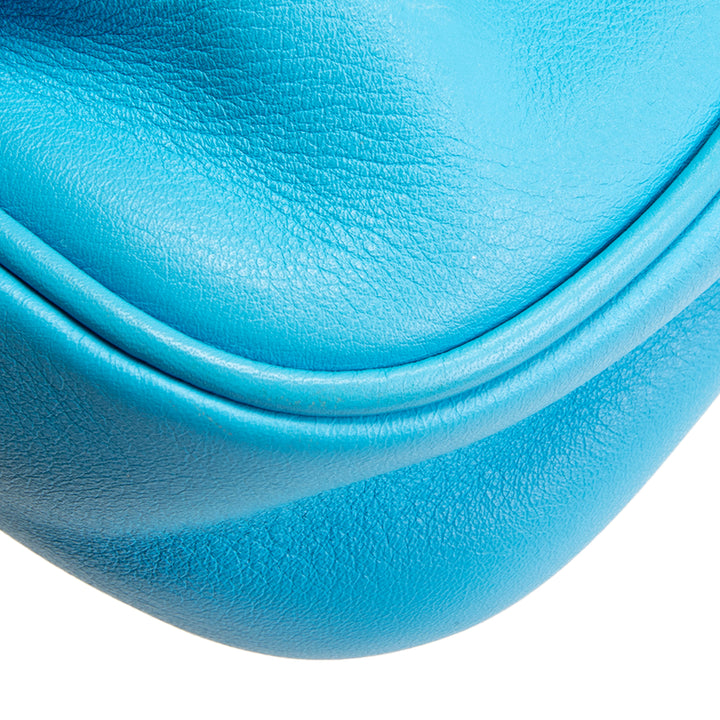 Fendi Leather Fendista Pochette Chain Crossbody