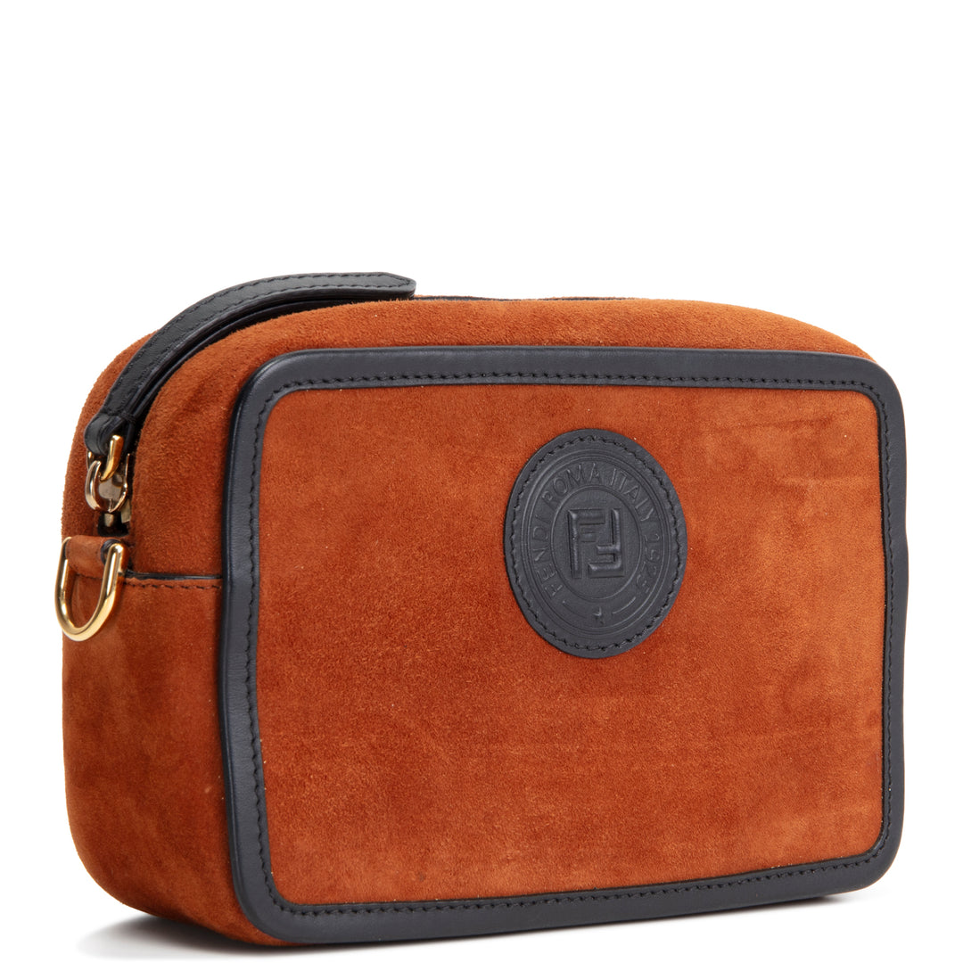 FENDI Mini Camera Bag - Suede Crossbody