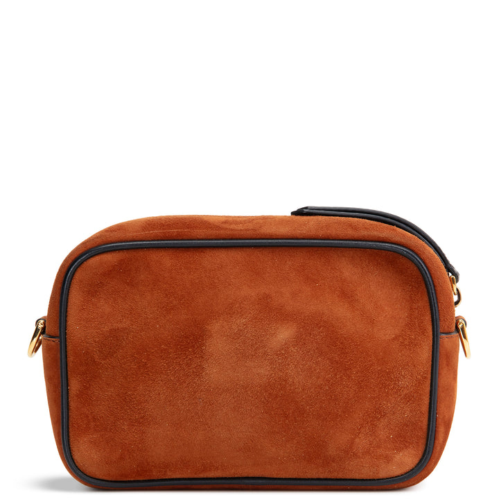 FENDI Mini Camera Bag - Suede Crossbody