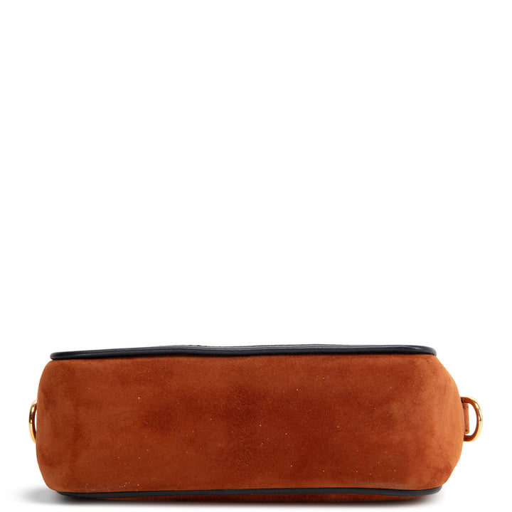 FENDI Mini Camera Bag - Suede Crossbody