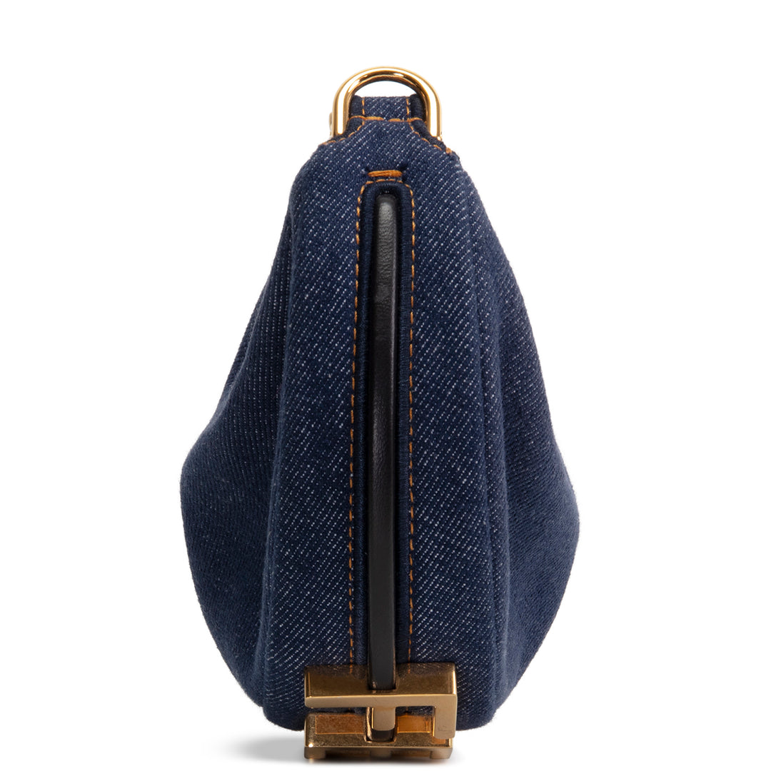 FENDI Denim Nano Fendigraphy - Blue