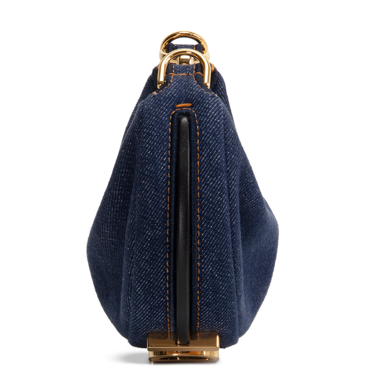 FENDI Denim Nano Fendigraphy - Blue