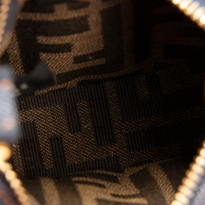 FENDI Denim Nano Fendigraphy - Blue