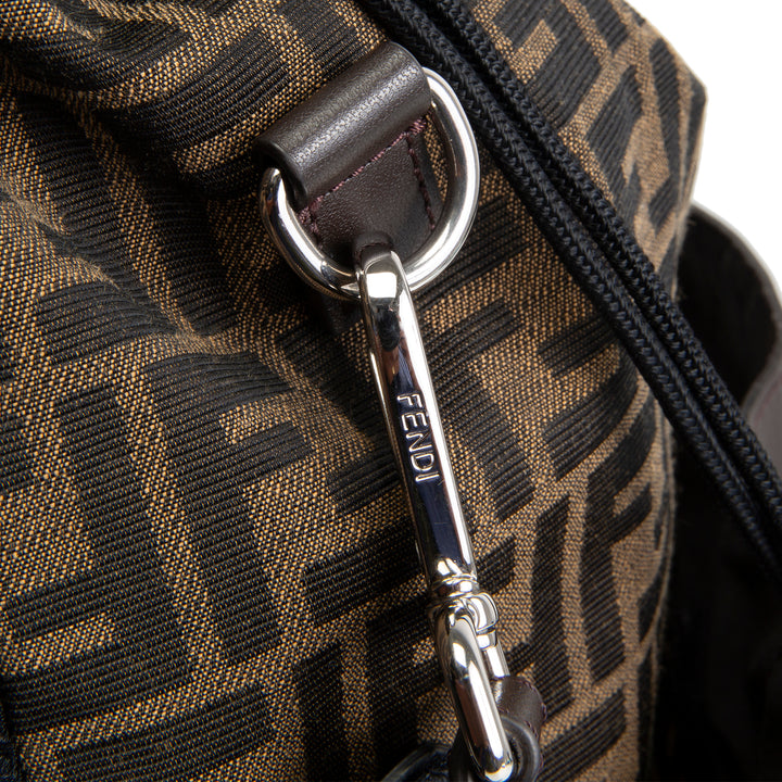 FENDI Large Zucca Strike Backpack - Tobacco