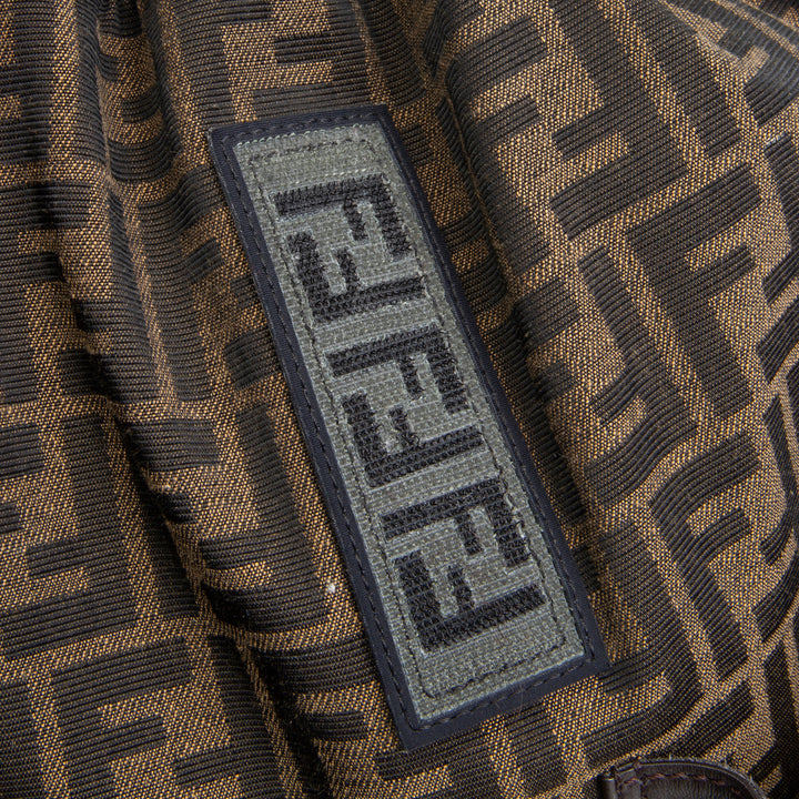 FENDI Large Zucca Strike Backpack - Tobacco
