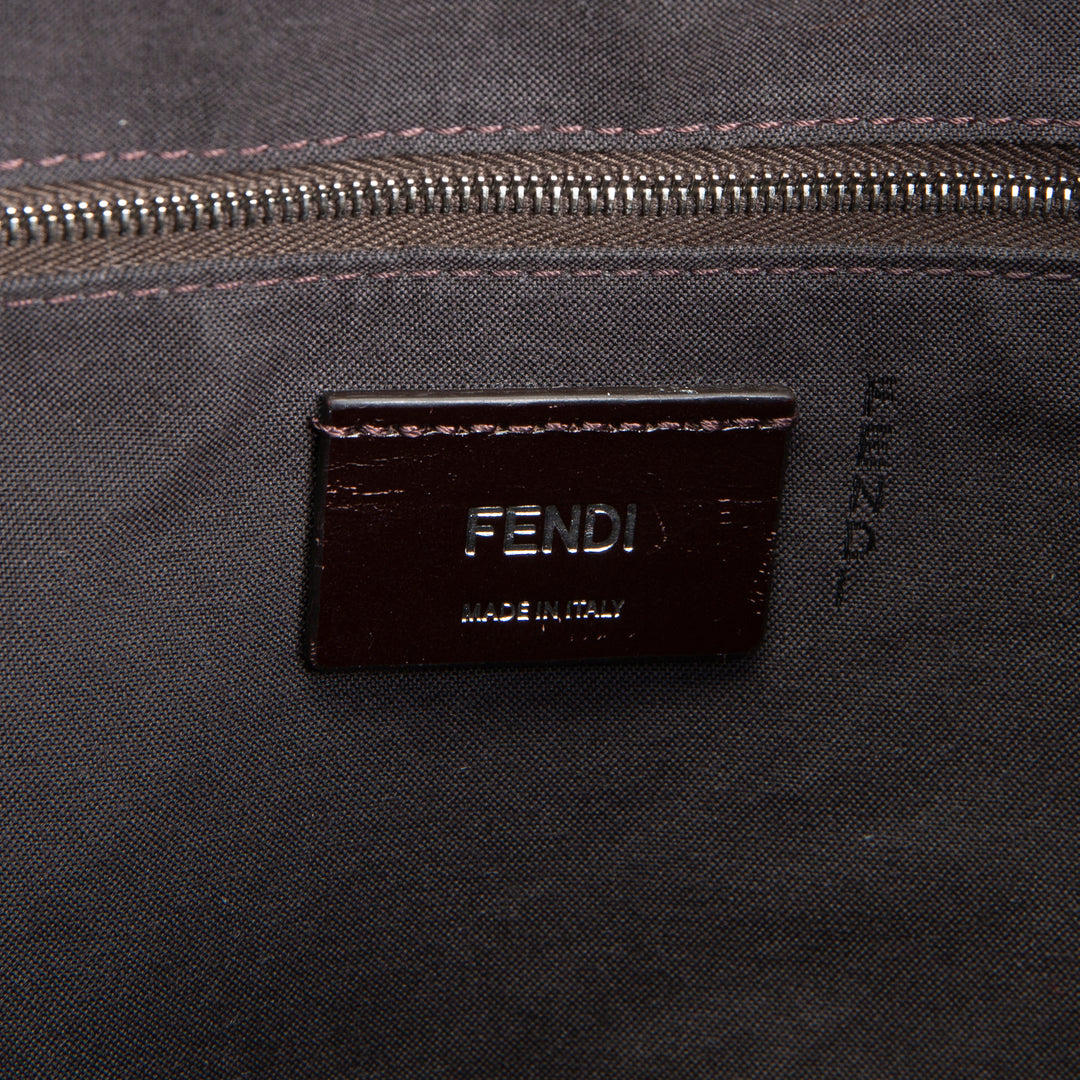 FENDI Large Zucca Strike Backpack - Tobacco