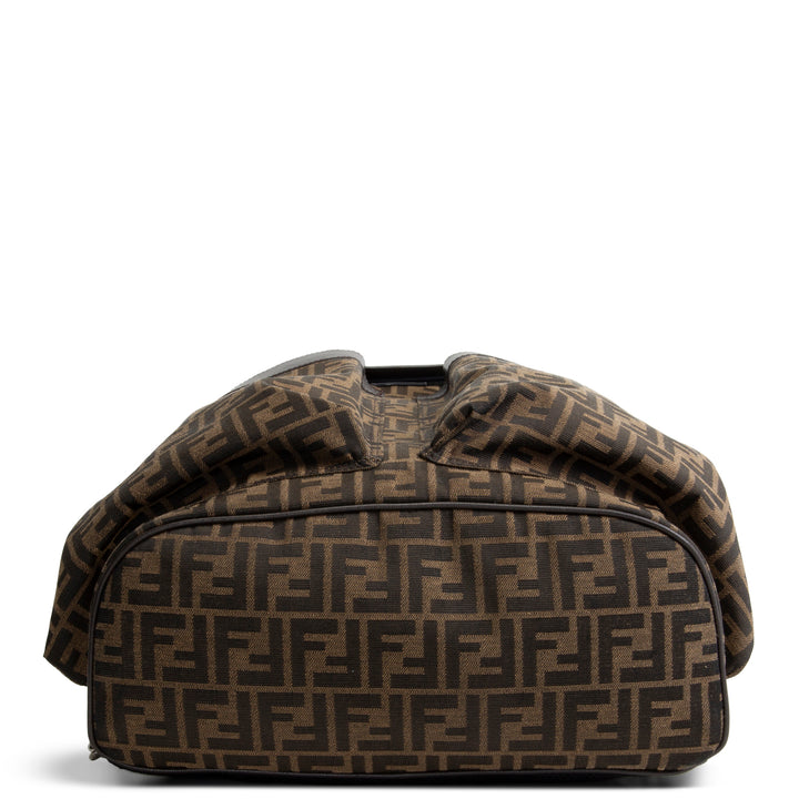 FENDI Large Zucca Strike Backpack - Tobacco