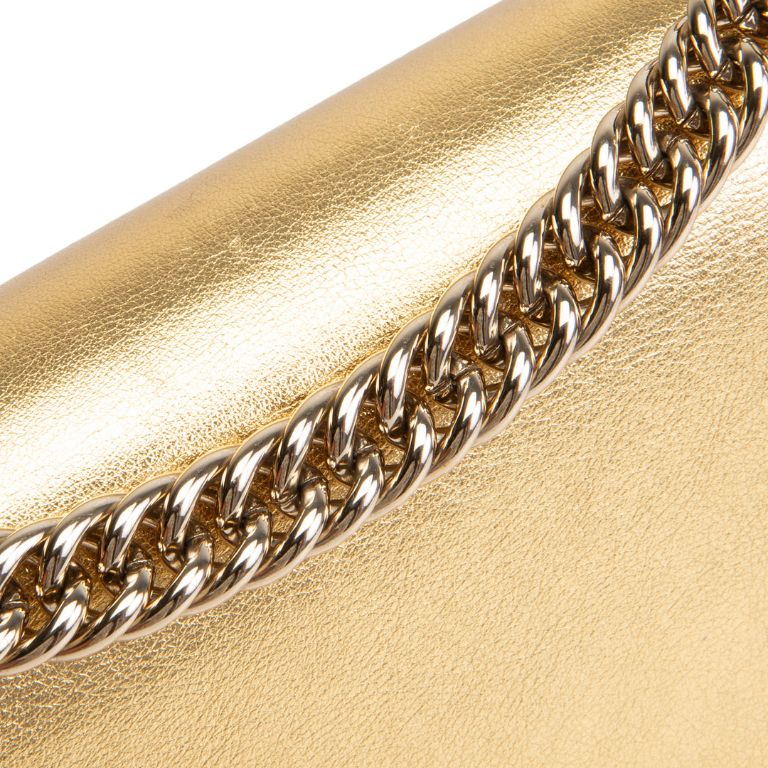FENDI I Kan Studded Mini Bag - Metallic Gold