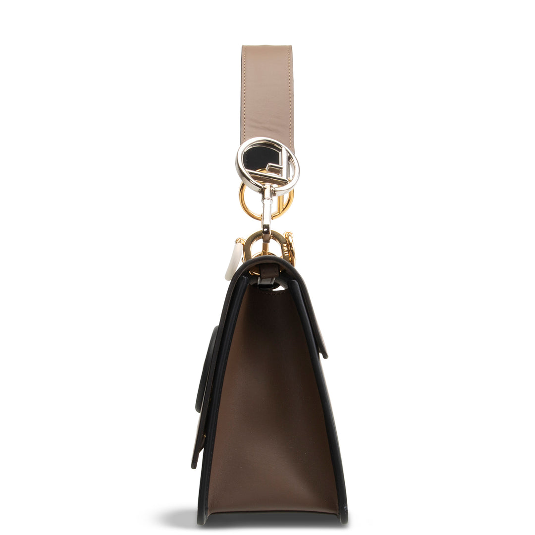 FENDI Kan I Zucca Shoulder Bag