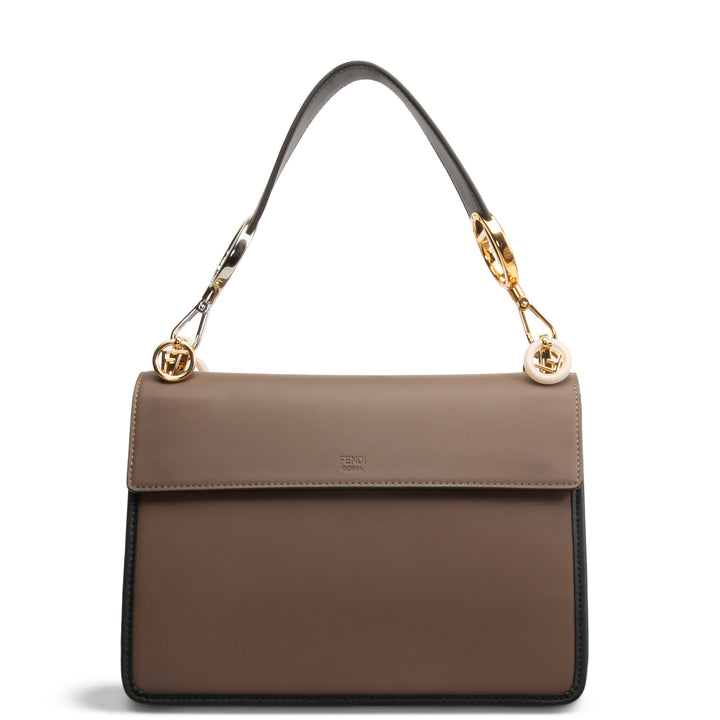 FENDI Kan I Zucca Shoulder Bag