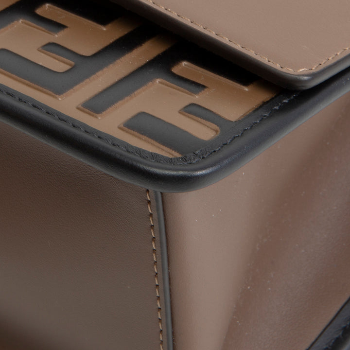 FENDI Kan I Zucca Shoulder Bag