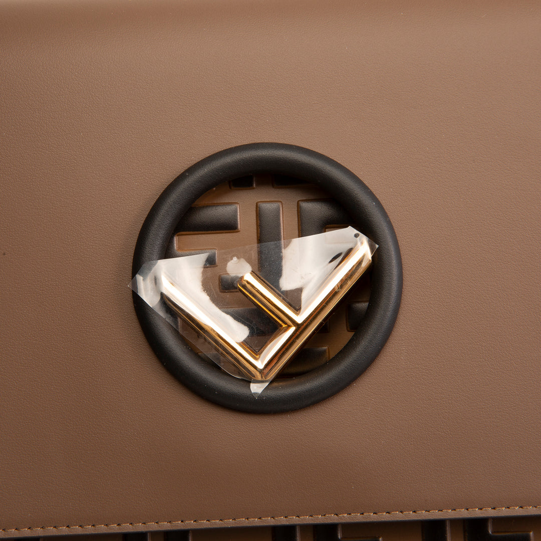 FENDI Kan I Zucca Shoulder Bag