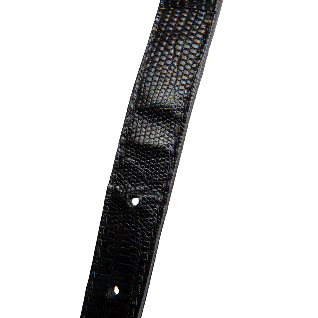 FENDI Satin Crystal Baguette - Black