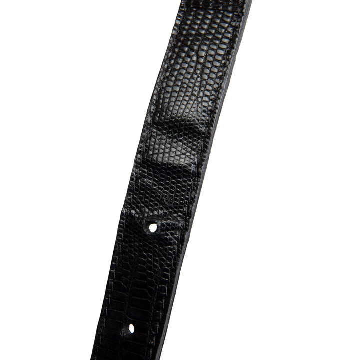 FENDI Satin Crystal Baguette - Black