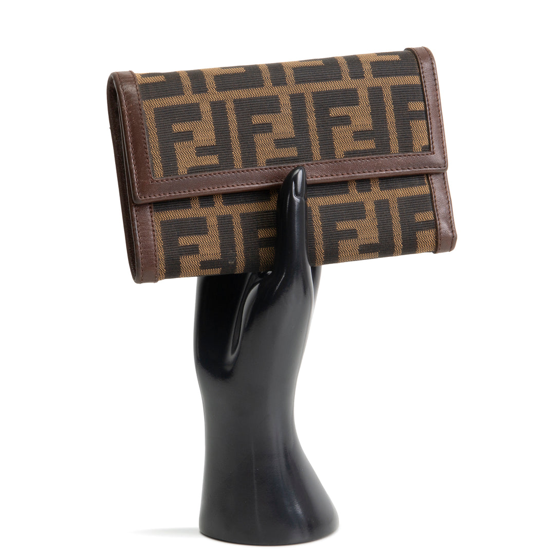 FENDI Zucca Trifold Wallet