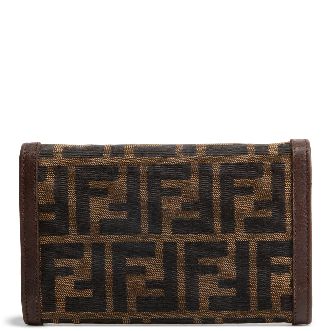 FENDI Zucca Trifold Wallet