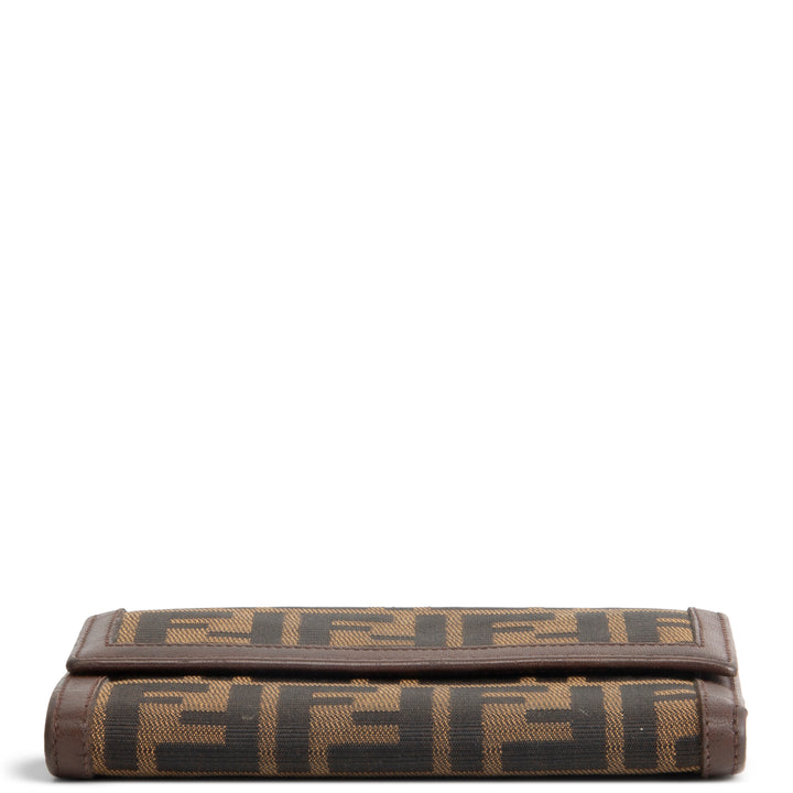 FENDI Zucca Trifold Wallet