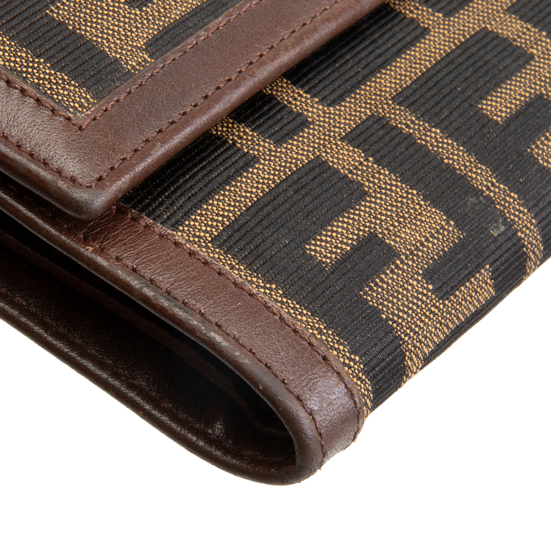 FENDI Zucca Trifold Wallet