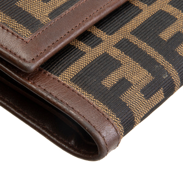 FENDI Zucca Trifold Wallet
