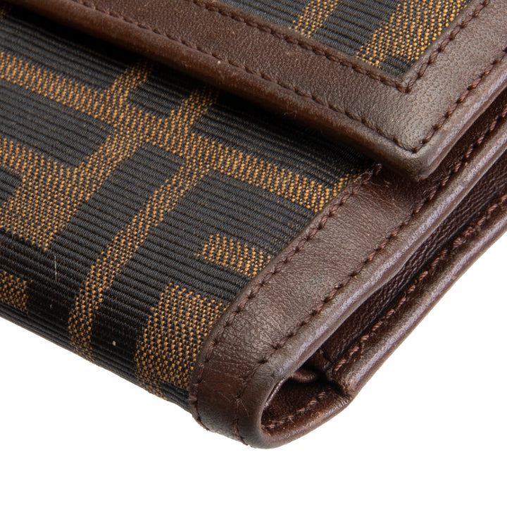 FENDI Zucca Trifold Wallet