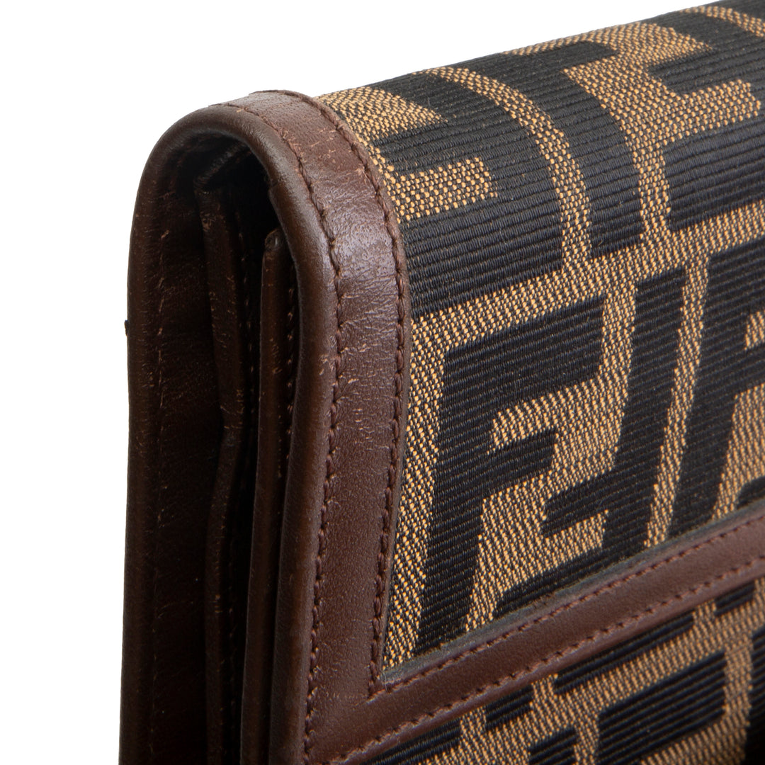 FENDI Zucca Trifold Wallet