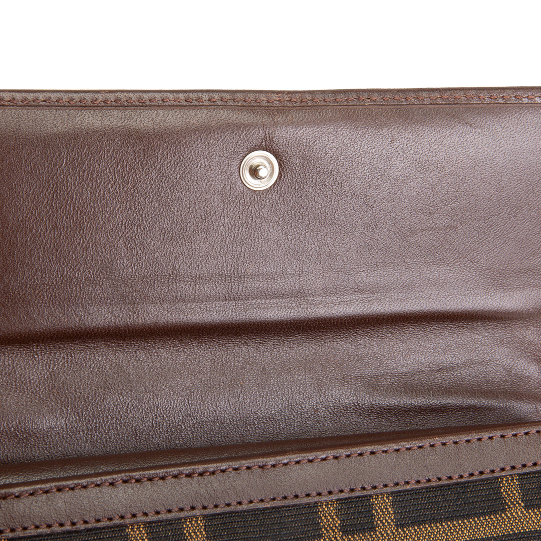 FENDI Zucca Trifold Wallet
