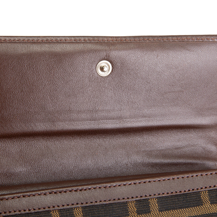 FENDI Zucca Trifold Wallet