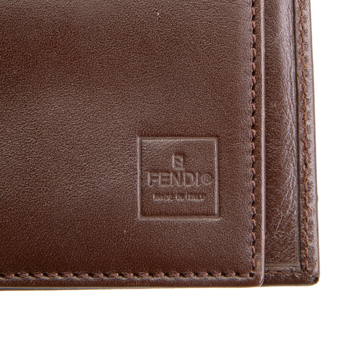 FENDI Zucca Trifold Wallet